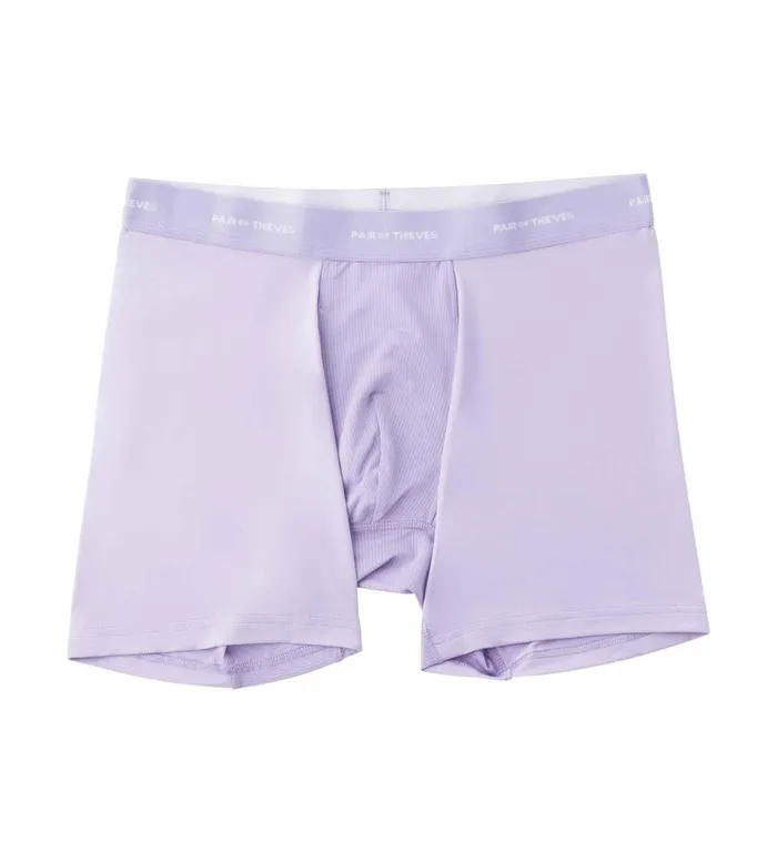 Quick Dry Action Blend Boxer Briefs Lavender Underwear 3 Pack Men Pair Of Thieves Boxer Briefs