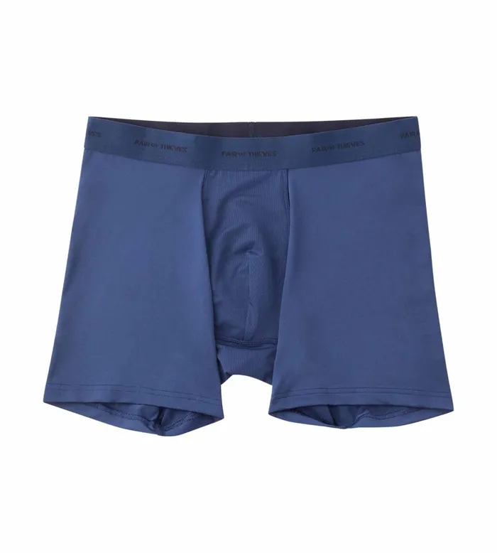 Quick Dry Action Blend Boxer Briefs Navy Underwear 3 Pack Men Pair Of Thieves Boxer Briefs
