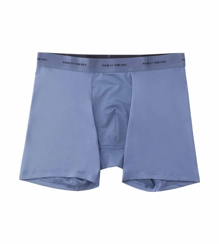 Quick Dry Action Blend Boxer Briefs Navy Underwear 3 Pack Men Pair Of Thieves Boxer Briefs
