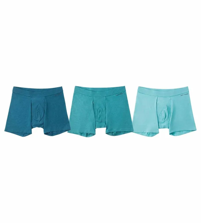 Quick Dry Action Blend Cotton Boxer Briefs Green Underwear 3 Pack Men Pair Of Thieves Boxer Briefs