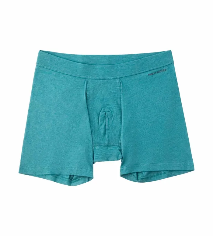 Quick Dry Action Blend Cotton Boxer Briefs Green Underwear 3 Pack Men Pair Of Thieves Boxer Briefs