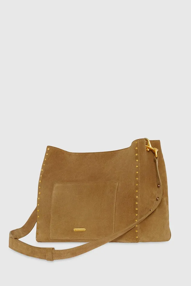 Rebecca Minkoff Darren Large Shoulder Bag Honey Women Shoulder Bags