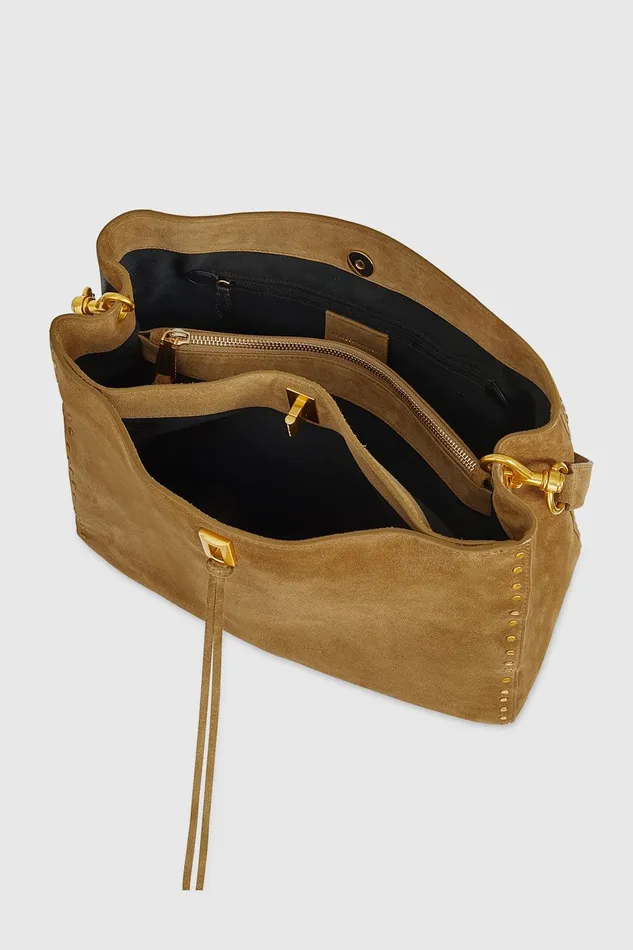 Rebecca Minkoff Darren Large Shoulder Bag Honey Women Shoulder Bags