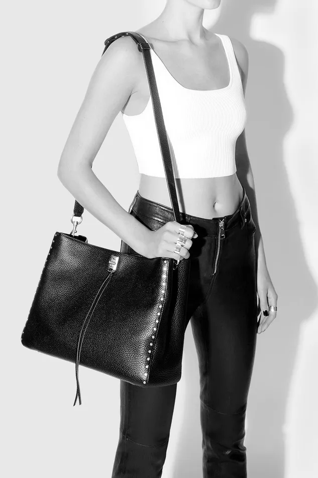 Rebecca Minkoff Darren Large Shoulder Bag Honey Women Shoulder Bags