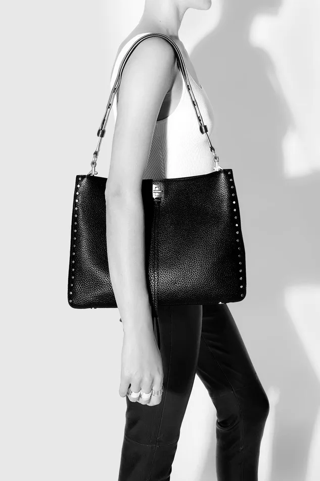 Rebecca Minkoff Darren Large Shoulder Bag Honey Women Shoulder Bags