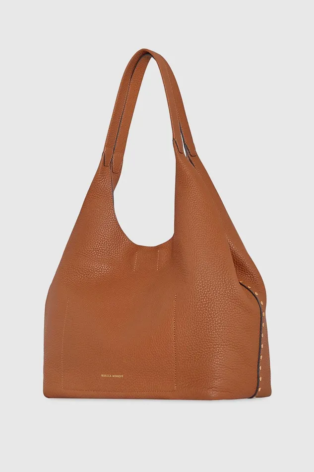 Rebecca Minkoff Darren Signature Carryall Caramello Women Shoulder Bags