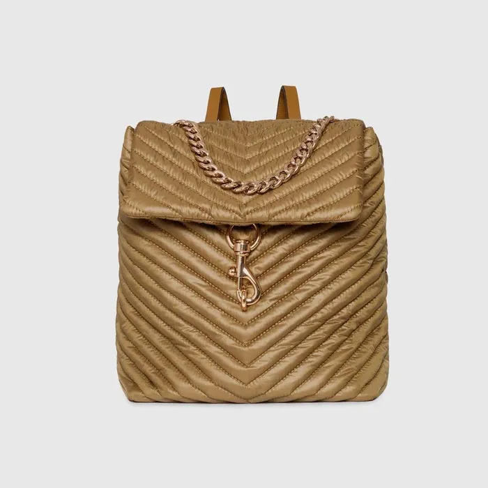Rebecca Minkoff Edie Nylon Backpack Military Women Backpacks