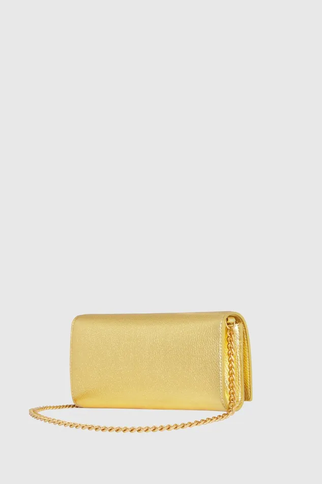 Rebecca Minkoff G Wallet Crossbody Gold Women Crossbody Bags