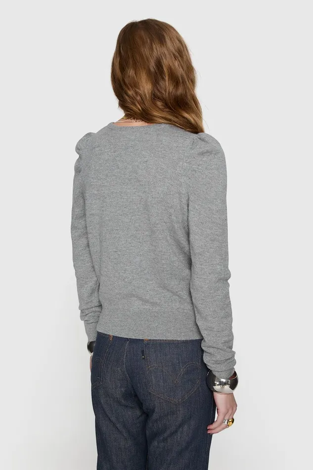 Rebecca Minkoff Janine Sweater Stone Women Tops