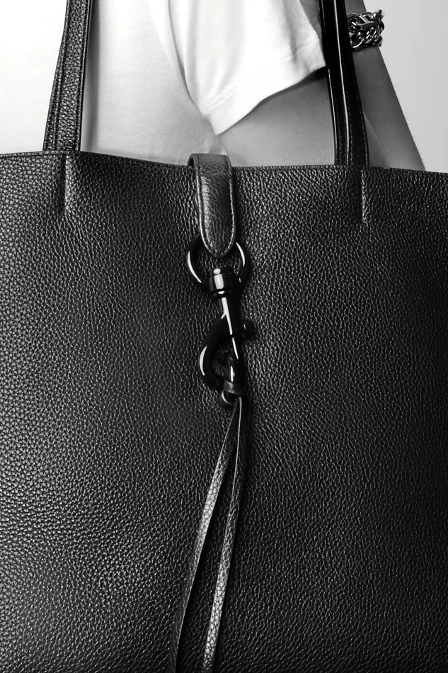 Rebecca Minkoff Megan Tote Blackcaramello Women Tote Bags