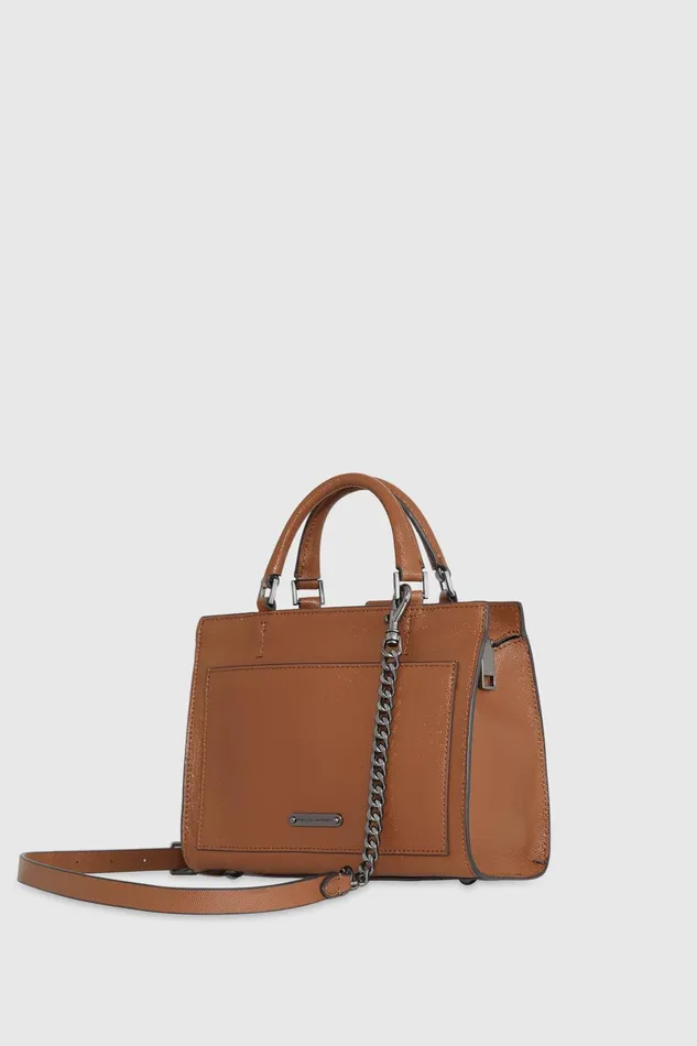 Rebecca Minkoff Rider Mini Tote Crossbody Rocher Women Crossbody Bags