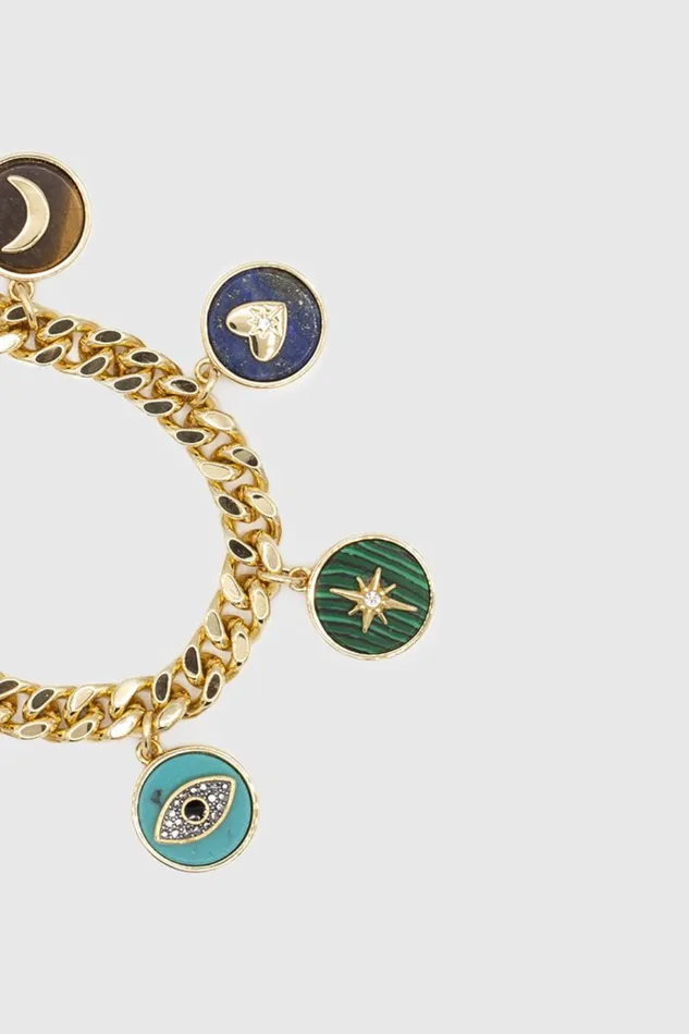 Rebecca Minkoff Semi Charm Bracelet Women Jewelry