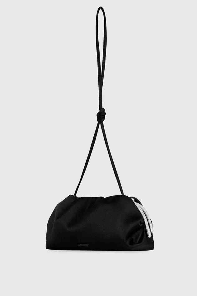 Rebecca Minkoff Tied Up Clutch Black Women Clutches