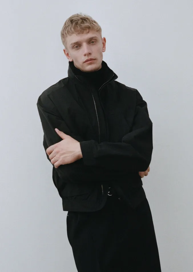RHETT JACKET Dark Navy Men Jackets and Coats Nili Lotan