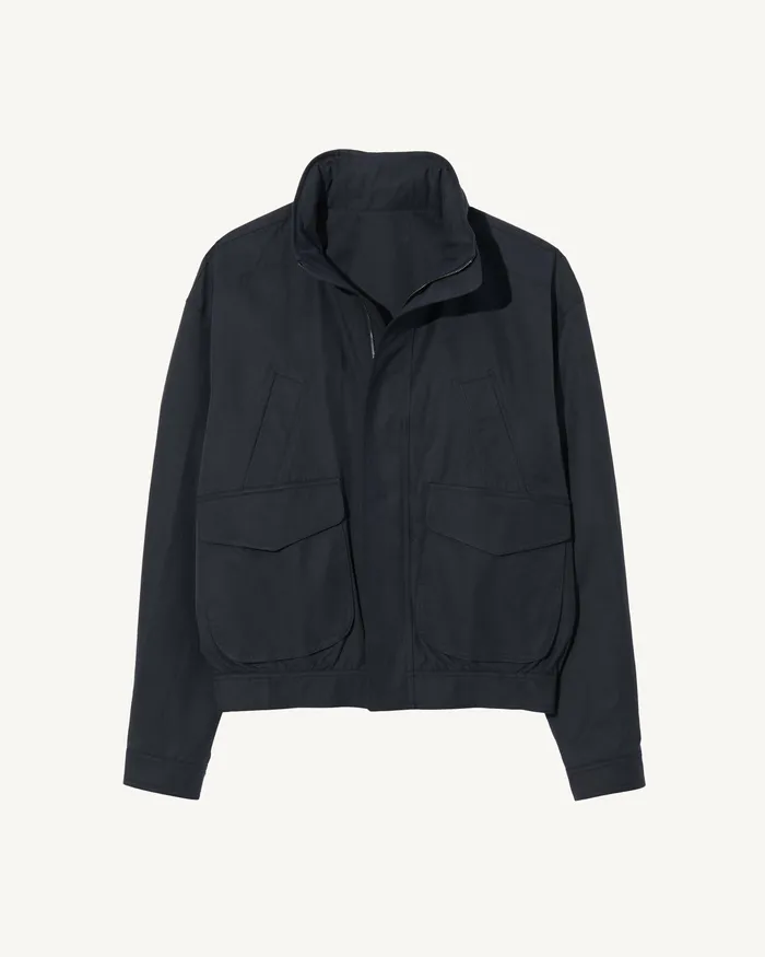 RHETT JACKET Dark Navy Men Jackets and Coats Nili Lotan