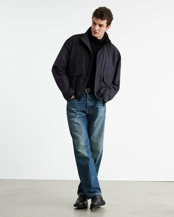 RHETT JACKET Dark Navy Men Jackets and Coats Nili Lotan