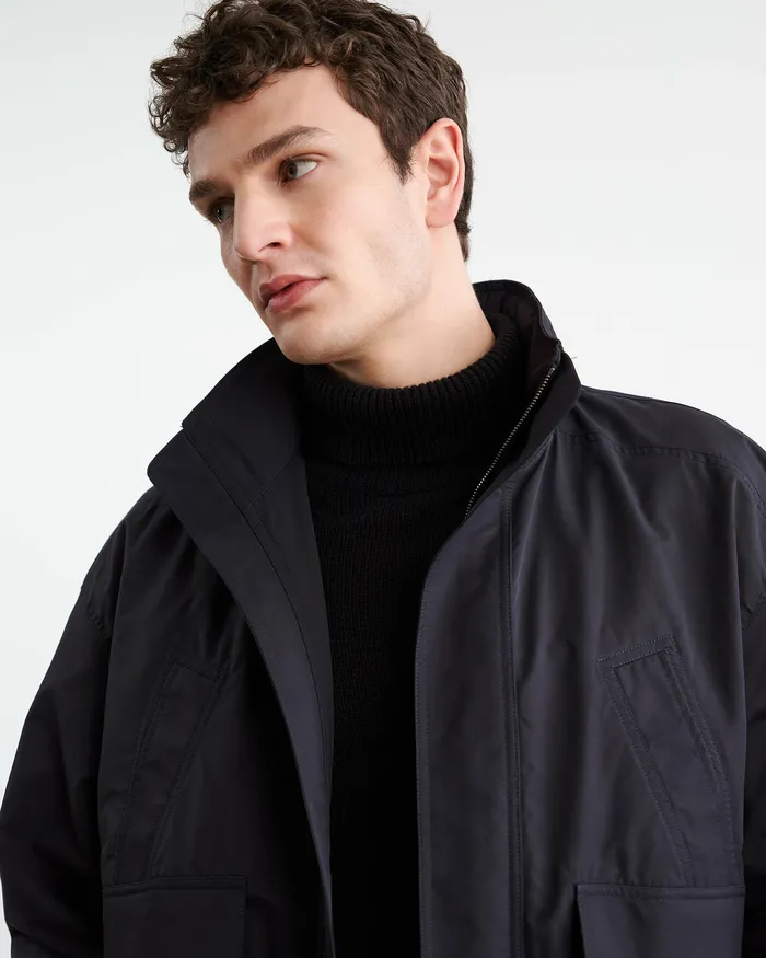 RHETT JACKET Dark Navy Men Jackets and Coats Nili Lotan