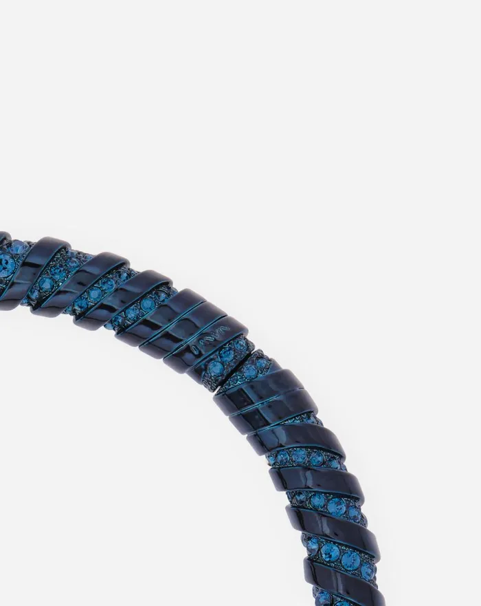 Rhinestone Melodie Choker Necklace Bluecrystal Women Lanvin Jewelry