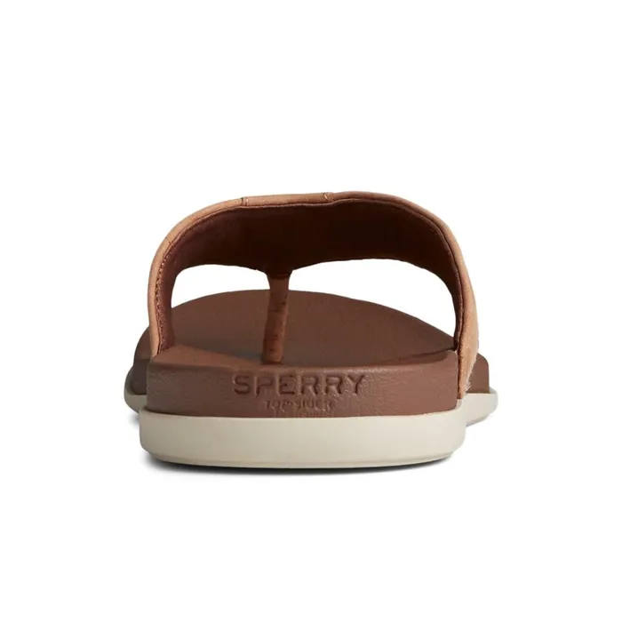 Sandals Men Sperry PLUSHWAVE Thong Sandal Medium Beige