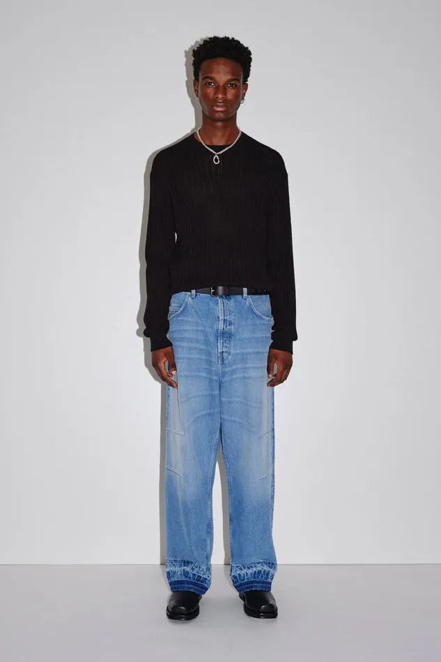 Santiago NP Denim 8211 Open Hem WomenMen Won Hundred Jeans