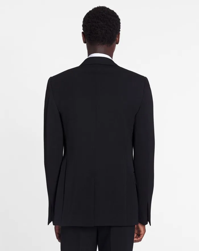 Satin Collar Tuxedo Jacket Black Men Lanvin Coats and Jackets Satin Collar Tuxedo Jacket Black Men Lanvin Coats and Jackets
