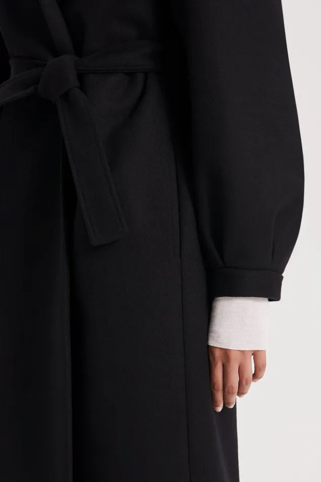 Scanlan Theodore Coats Women HOODED DUFFLE BLACK