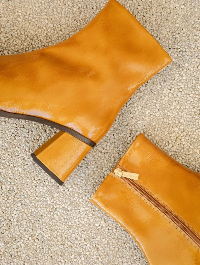 Scarlett Mustard Women Bobbies Ankle Boots Scarlett Mustard Women Bobbies Ankle Boots