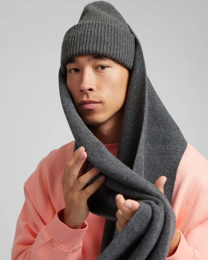 Scarves Merino Wool Scarf 8211 Optical White Colorfulstandard Men