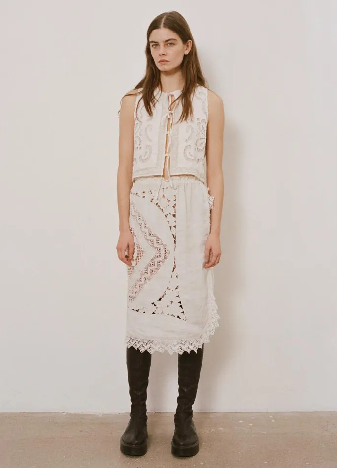 Sea New York Bottoms Women Edith Skirt White