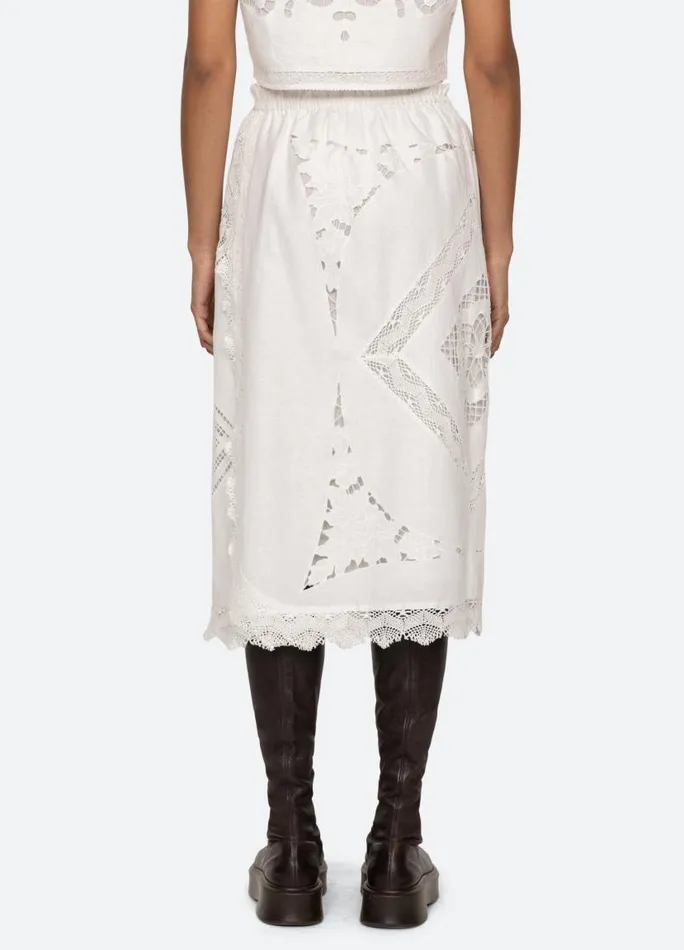 Sea New York Bottoms Women Edith Skirt White