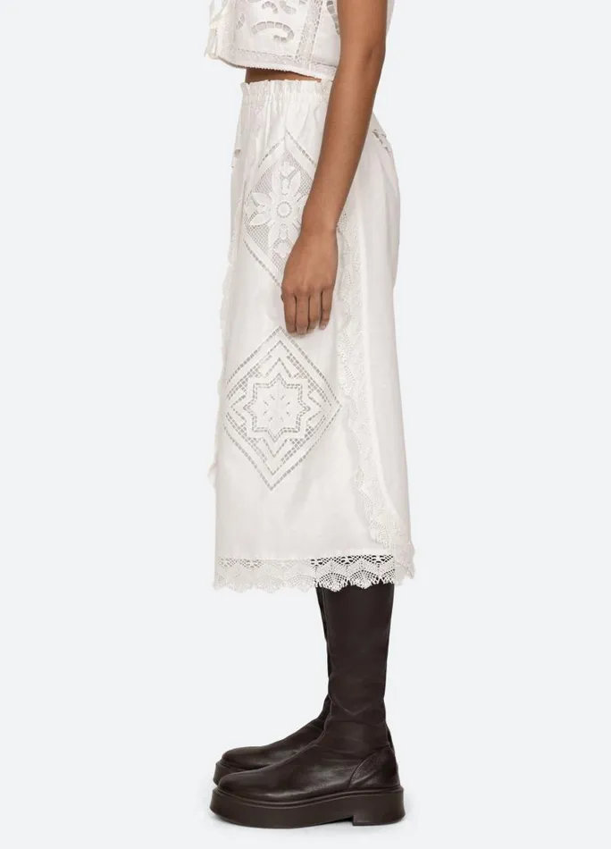 Sea New York Bottoms Women Edith Skirt White