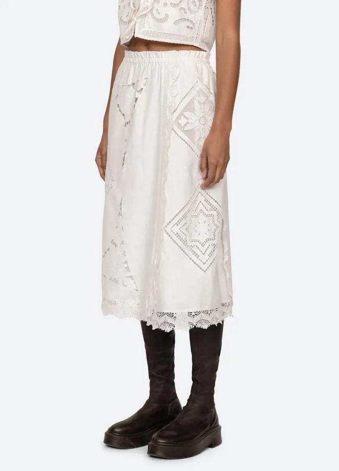 Sea New York Bottoms Women Edith Skirt White