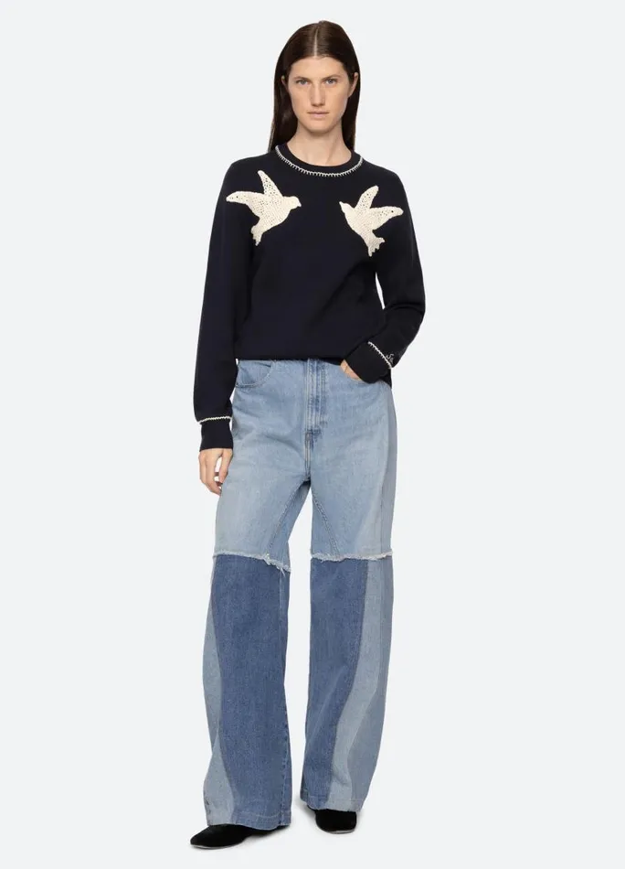 Sea New York Tops Women Sally Sweater Navy Sea New York Tops Women Sally Sweater Navy