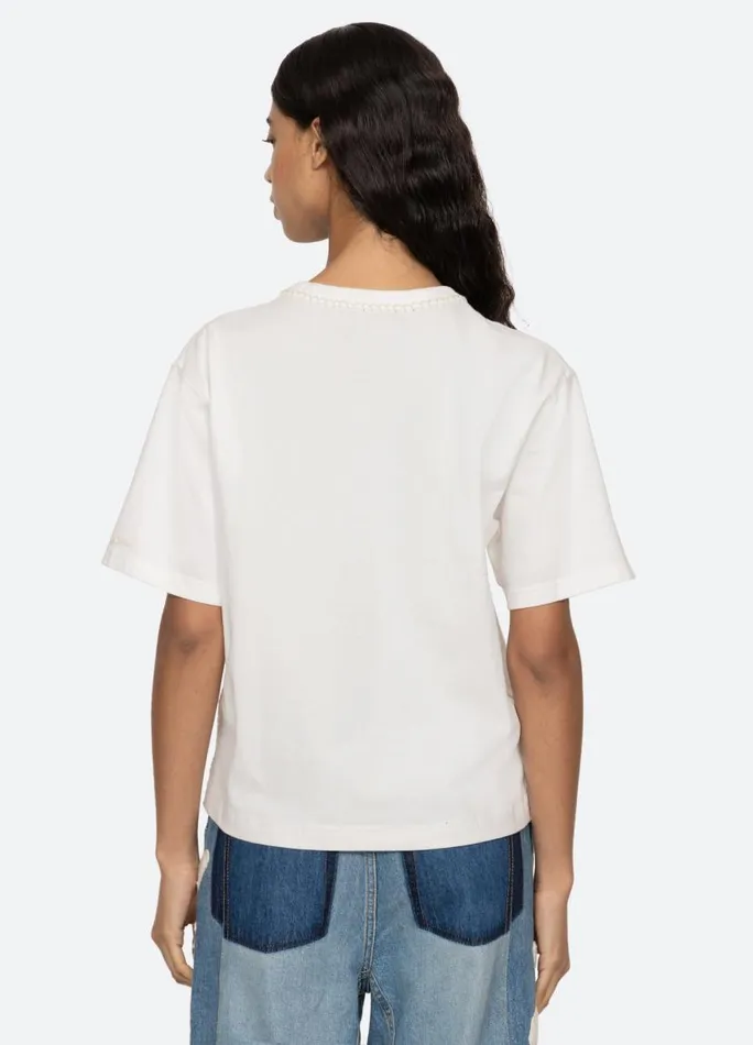 Sea New York Tops Women Sally TShirt Charcoal Sea New York Tops Women Sally TShirt Charcoal