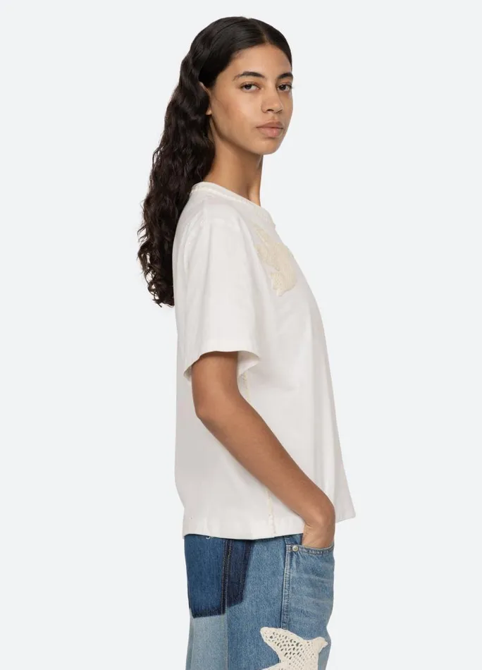 Sea New York Tops Women Sally TShirt Charcoal Sea New York Tops Women Sally TShirt Charcoal