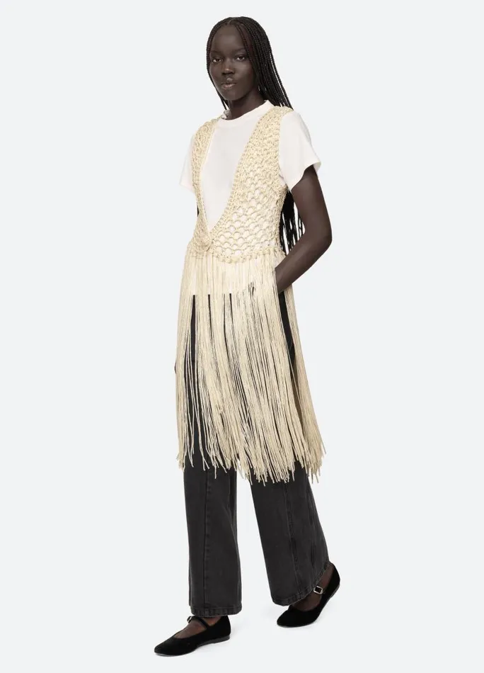 Sea New York Tops Women Simonne Vest Cream