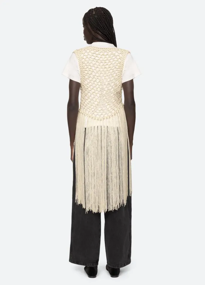 Sea New York Tops Women Simonne Vest Cream