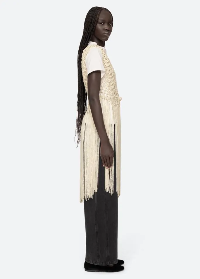 Sea New York Tops Women Simonne Vest Cream