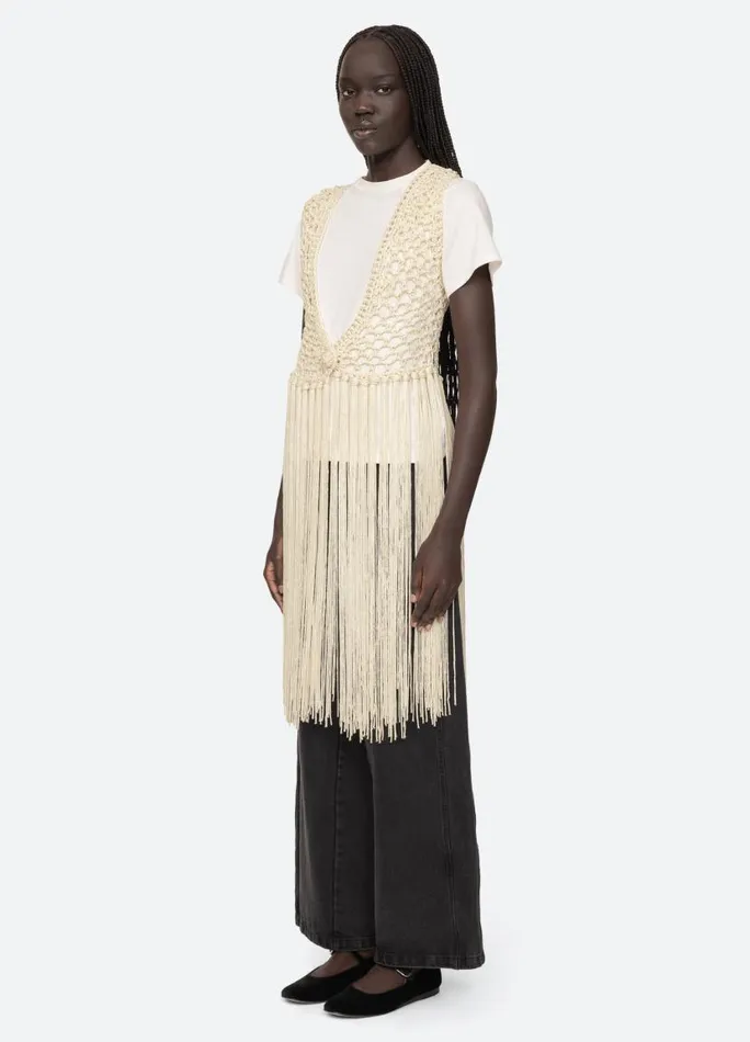 Sea New York Tops Women Simonne Vest Cream