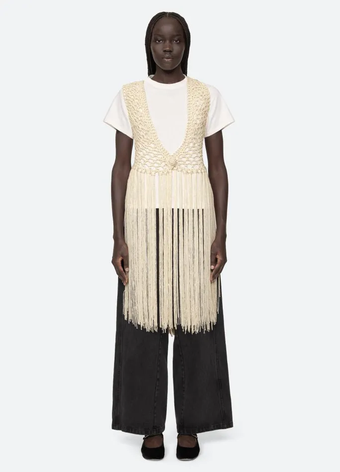 Sea New York Tops Women Simonne Vest Cream