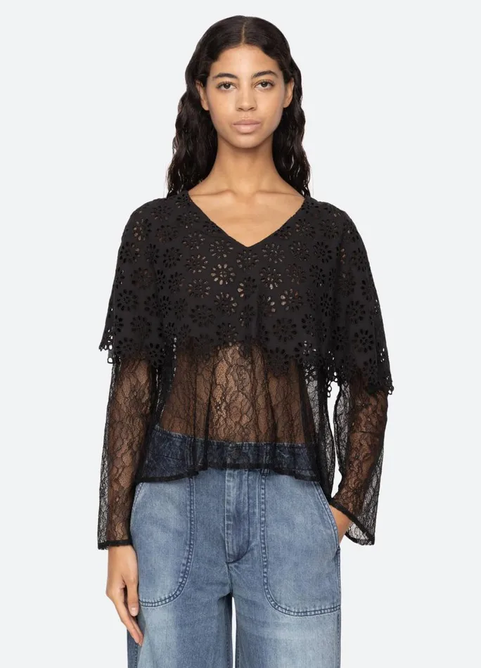 Sea New York Tops Women Vale Top Black