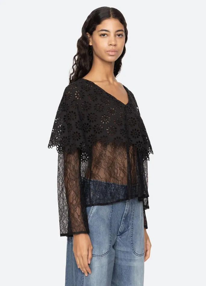 Sea New York Tops Women Vale Top Black