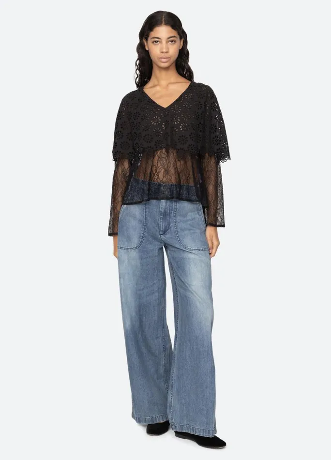 Sea New York Tops Women Vale Top Black