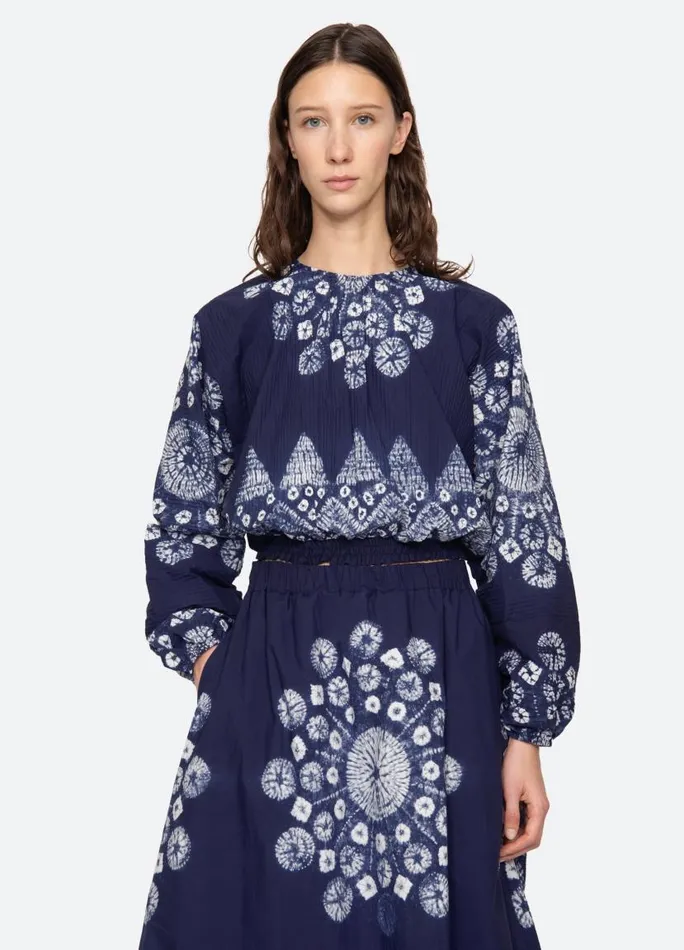 Sea New York Tops Women Yana LS Top Navy Sea New York Tops Women Yana LS Top Navy