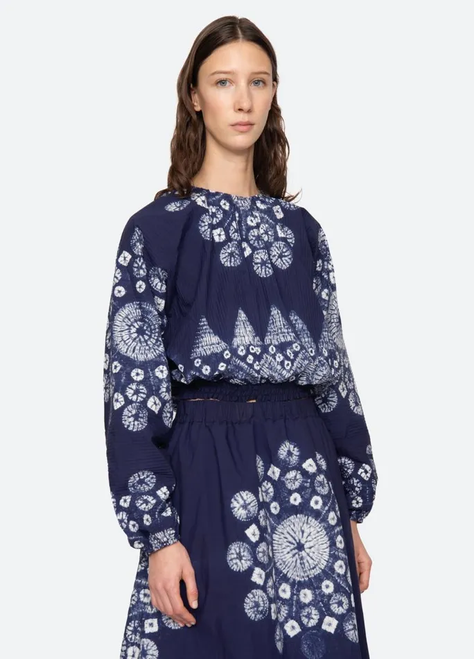 Sea New York Tops Women Yana LS Top Navy Sea New York Tops Women Yana LS Top Navy