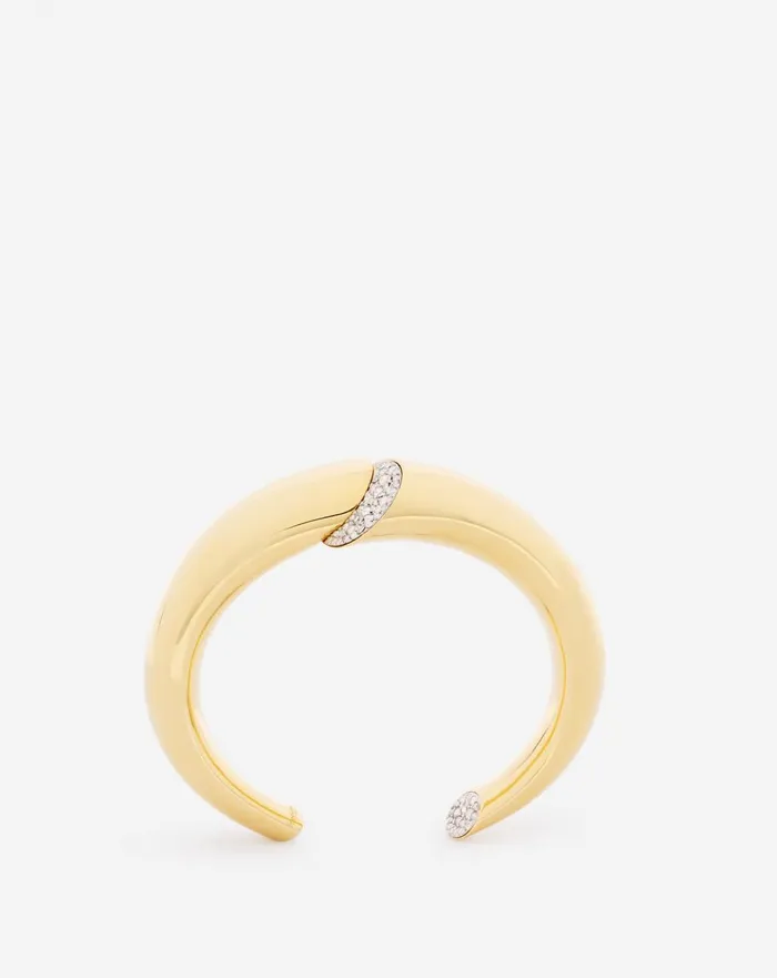Sequence By Lanvin Rhinestone Bracelet Goldcrystal Women Lanvin Jewelry