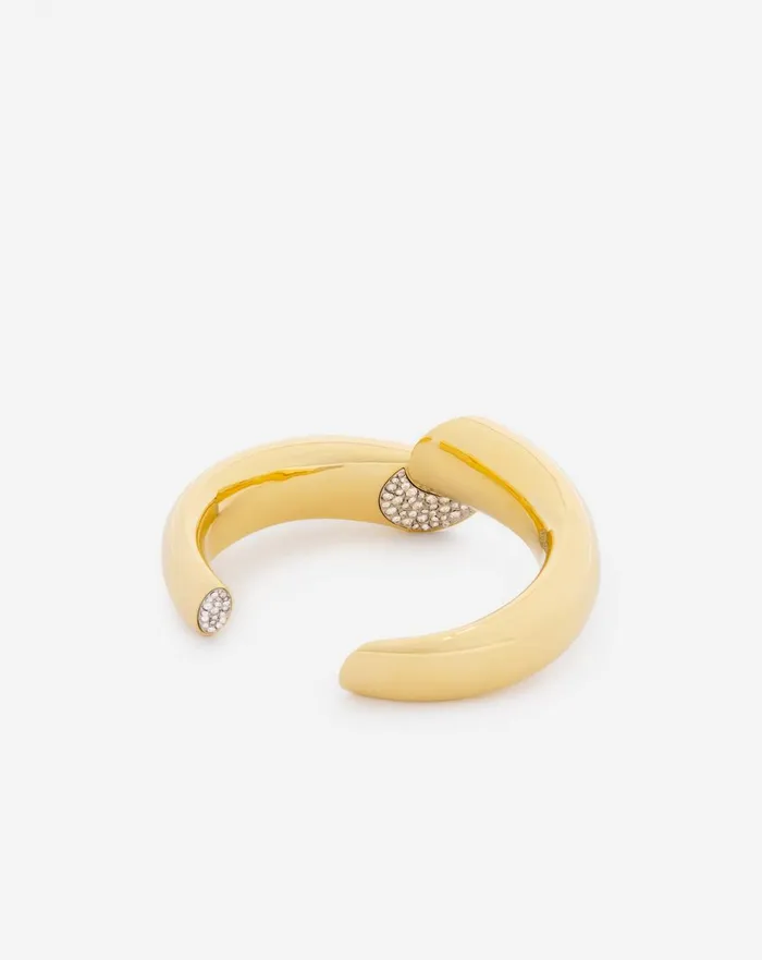 Sequence By Lanvin Rhinestone Bracelet Goldcrystal Women Lanvin Jewelry