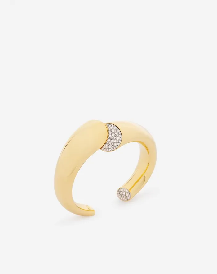 Sequence By Lanvin Rhinestone Bracelet Goldcrystal Women Lanvin Jewelry