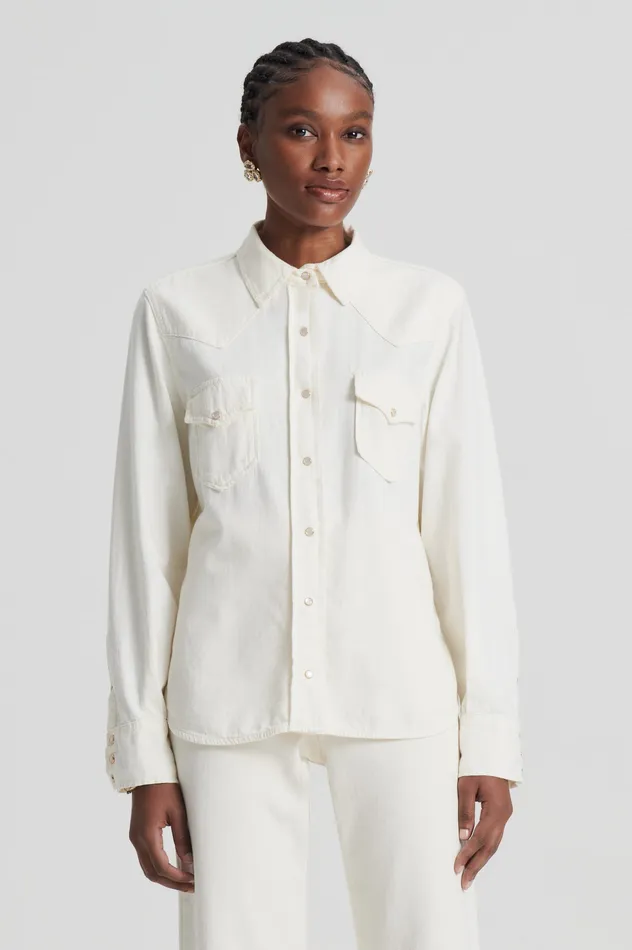 Shirts DENIM SHIRT NATURAL 8211 Scanlan Theodore Women
