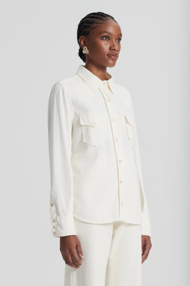 Shirts DENIM SHIRT NATURAL 8211 Scanlan Theodore Women
